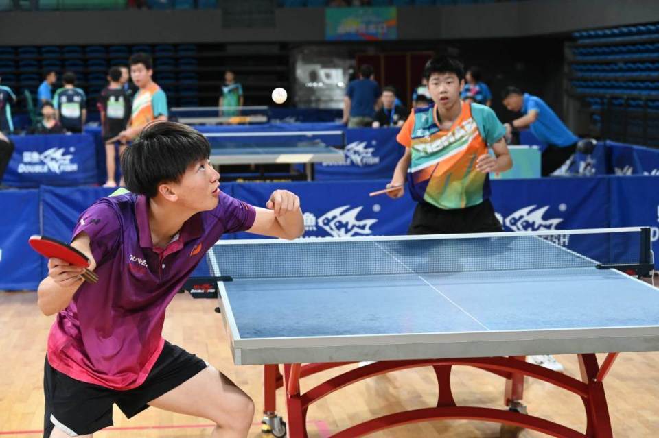 秀乒乓球苗, 戊组设团体